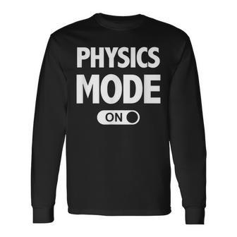 Physics For Teachers & Physicists Long Sleeve T-Shirt - Monsterry DE