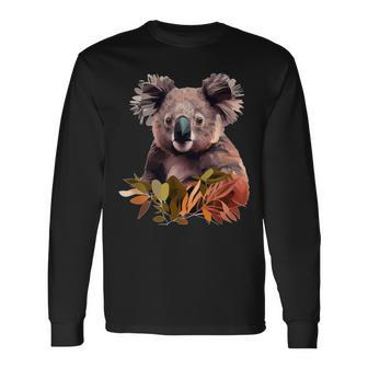 Plump Koala Bear Long Sleeve T-Shirt - Monsterry DE