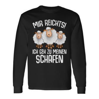 Shepherd Mir Reichts Ich Geh Zu Meinen Schafen Langarmshirts - Seseable