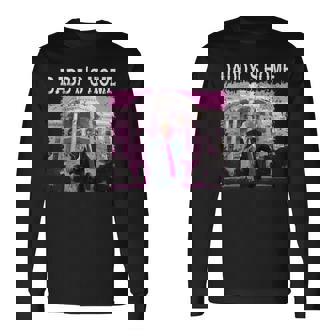 Trump Pink Daddys Home Trump 2024 Take America Back Long Sleeve T-Shirt | Mazezy
