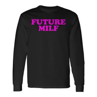 Future Milf Retrointage Style Langarmshirts - Geschenkecke