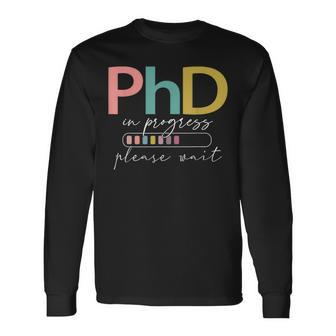 Future Phd Loading Phinished Promotion Long Sleeve T-Shirt - Seseable