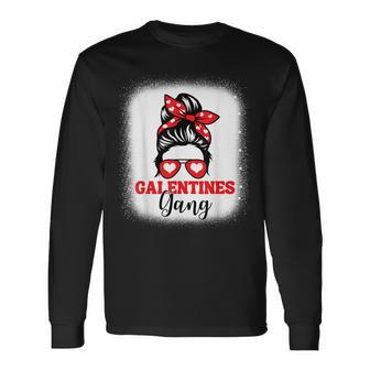 Galentines Gang Galentines Day Gang Long Sleeve T-Shirt - Seseable