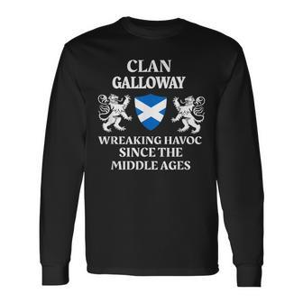 Galloway Scottish Family Clan Scotland Name Long Sleeve T-Shirt - Seseable