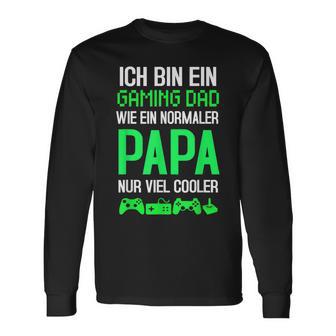 Gamer Gamer Papa Gaming Langarmshirts - Geschenkecke