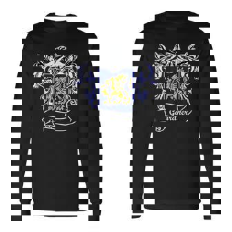 Gardner Coat Of Arms Surname Last Name Family Crest Long Sleeve T-Shirt - Seseable