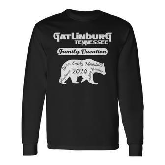Gatlinburg Family Vacation 2024 Gatlinburg Tennessee Vacay 3 Long Sleeve T-Shirt - Seseable