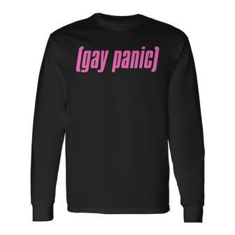 Gay Panic Fear You Meme Queer Lgbt Protest Pride Long Sleeve T-Shirt - Monsterry