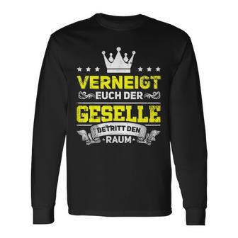 Geselle Bestanden Schellenbrief Exam Langarmshirts - Geschenkecke