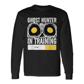 Ghost Hunter In Training Paranormal Investigator Long Sleeve T-Shirt - Monsterry UK