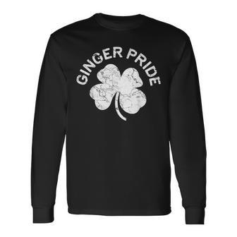 Ginger Pride St Patrick Day Long Sleeve T-Shirt - Monsterry
