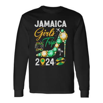 Girls Trip Jamaica 2024 Weekend Summer Vacation Trip Long Sleeve T-Shirt - Monsterry CA