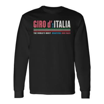 Giro D' Italia Long Sleeve T-Shirt - Thegiftio UK
