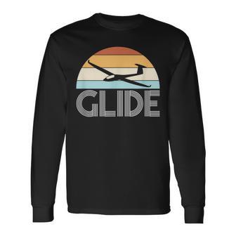 Glide Glider Aeroplane Sailor Long Sleeve T-Shirt - Monsterry AU