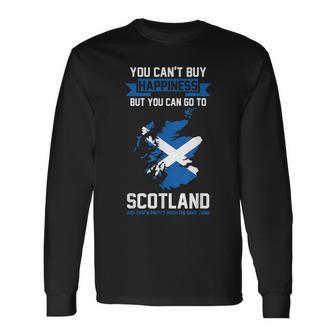 Glück Können Sie Nach Scotland Gehen Langarmshirts - Geschenkecke