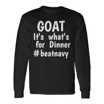 Go Army Beat Navy America's Game Sports Football T Long Sleeve T-Shirt - Monsterry UK