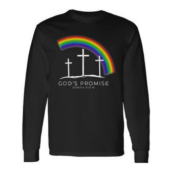 God’S Promise Genesis 9 13 16 Long Sleeve T-Shirt - Monsterry UK