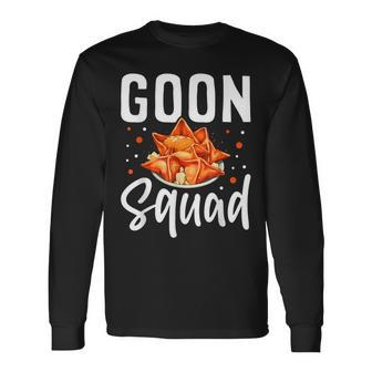 Goon Squad Crab Rangoon Chinese Food Long Sleeve T-Shirt - Seseable