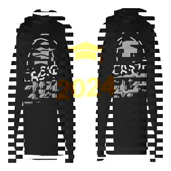 Graduation Class Of 2024 Senior 2024 Long Sleeve T-Shirt - Thegiftio