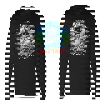 Graduation Cruise Squad 2024 Aw Ship It's A Grad Trip 2024 Long Sleeve T-Shirt - Monsterry