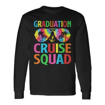 Graduation Cruise Squad Grad Cruise Trip 2024 Long Sleeve T-Shirt - Thegiftio UK