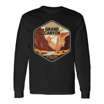 Grand Canyon National Park Arizona National Park Long Sleeve T-Shirt | Mazezy