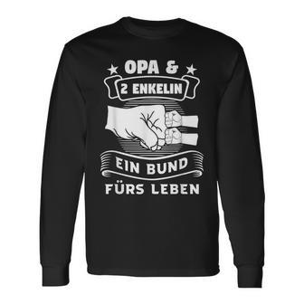 Grandpa & 2 Enkelin Ein Bund Grandfather Langarmshirts - Geschenkecke