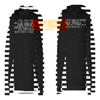 Grandpa The Man The Myth The Motocross Legend For Dads Long Sleeve T-Shirt | Mazezy