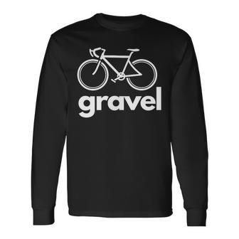 Gravel Bike Bicycle Cyclocross Road Bike Gravelbike Long Sleeve T-Shirt - Monsterry UK