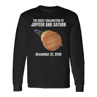 Great Conjunction 2020 Astronomy Lover Astronomer Long Sleeve T-Shirt - Monsterry
