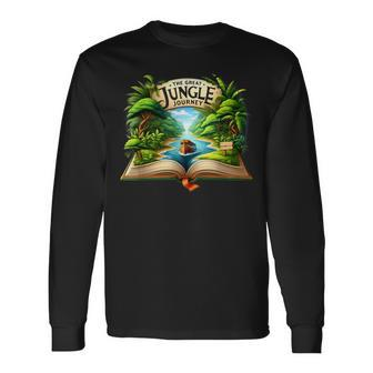The Great Jungle Journey Vbs 2024 Vacation Bible School Boat Long Sleeve T-Shirt - Monsterry CA