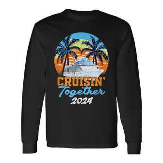 Group Cruise 2024 Friends Family Friends Group Matching Long Sleeve T-Shirt - Monsterry DE