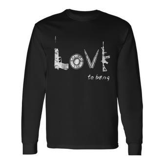 Grunt Gear Love To Bangs Grunt Gear T Long Sleeve T-Shirt - Monsterry UK