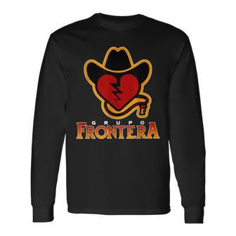 Grupo Mexican Frontera Border Band Music Musica Mexico Long Sleeve T-Shirt - Seseable