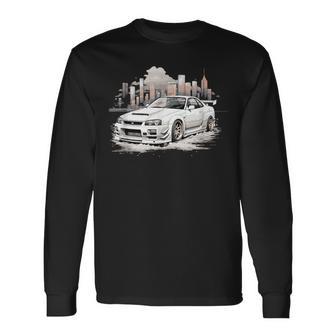 Gt R 34 Jdm Skyline Langarmshirts - Seseable