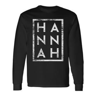 Hannah Minimalism S Langarmshirts - Seseable