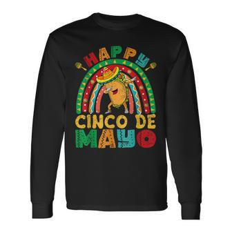 Happy Cinco De Mayo Mexican Fiesta 5 De Mayo Mexico Long Sleeve T-Shirt | Mazezy