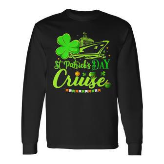 Happy St Patrick's Day Cruise Ship Cruising Long Sleeve T-Shirt - Seseable