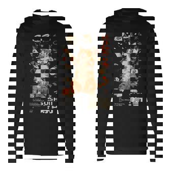 Harajuku Sushi Cat Japanese Kawaii Sushi Cat Tokyo Long Sleeve T-Shirt | Mazezy