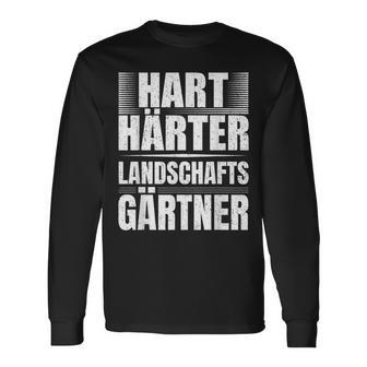 Hart Härter Landschaftsgärtner Gardening S Langarmshirts - Geschenkecke