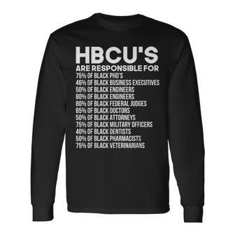 Hbcu Success Statistics Hbcu Alums Hbcu Pride Phd Love Long Sleeve T-Shirt - Monsterry DE