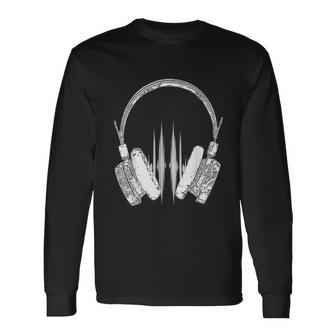 Headphone Dj Party For Djs Long Sleeve T-Shirt - Monsterry DE