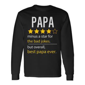 Herren Bester Papa Aller Zeiten Lustigerater Opaatertag Sohn Tochter Langarmshirts - Geschenkecke