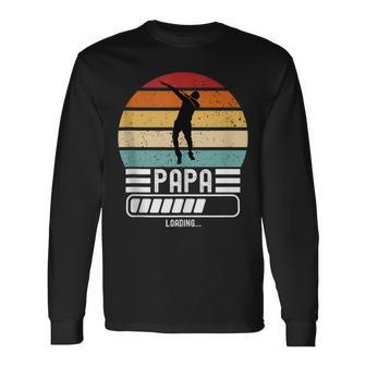 Herren Lustig Papa Loading Bald Papaater Ich Werde Papa Langarmshirts - Geschenkecke