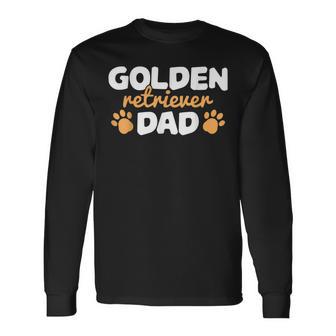 Herren Golden Retriever Dad Papa Süß Langarmshirts - Geschenkecke