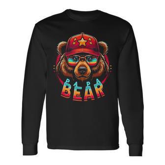 Herren Papa Bär Coolestatertag Lustiges Langarmshirts - Geschenkecke