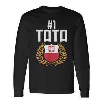 Herren Tatko Ojczulek Tato Papa Ojciecatertag Tata Langarmshirts - Geschenkecke