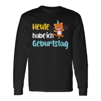 Heute Habe Ich Geburtstag Party Tiger Langarmshirts - Geschenkecke