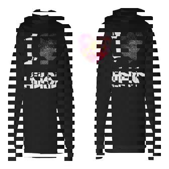 Hiphop Para Hombre De Rapper Beatbox Rap Graffiti Camiseta de manga larga - Regaloses