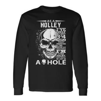 Holley Definition Personalized Custom Name Loving Kind Long Sleeve T-Shirt - Seseable